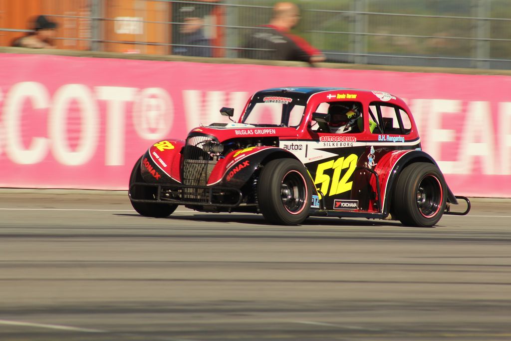 Kevin Verner kæmpede på FDM Jyllandsringen
(Foto: Motorsporten.dk)